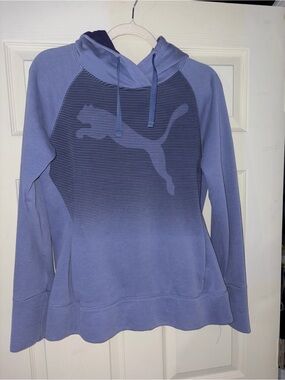 Puma Lavender Purple Hooded Pullover Sweatshirt